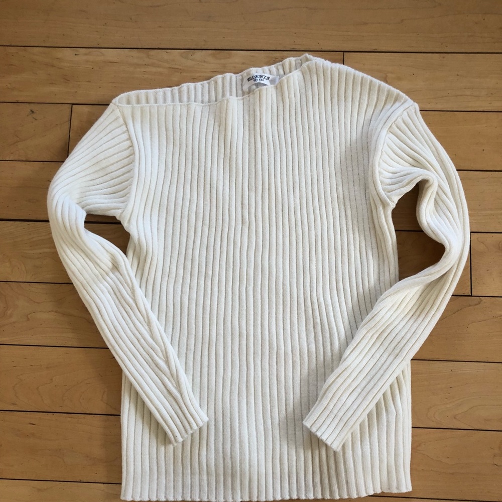 Off shoulder sweater